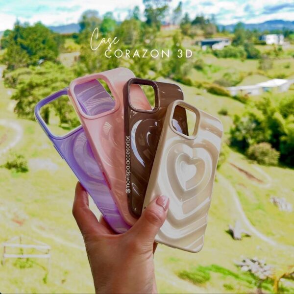 Estuches Corazón 3D